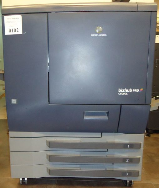 Konica Minolta bizhub PRO C6000L - цветная печатная машина с пробегом A1DV022 SH фото