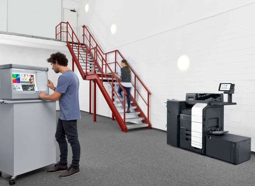Konica Minolta AccurioPrint C751i - sistem color de producție 9967013674 фото